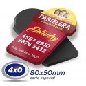 5000 Imãs de Geladeira 8x5cm 4x0 cor Corte Especial - Produção 5 dias úteis