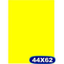 Cartaz Chapado Amarelo- 44x62 cm -  Cod 508 Pacote c/ 100 uni.