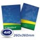 500 Envelopes 26 x 36cm Sulfite 90g - 4x0 cor - Produção 7 dias
